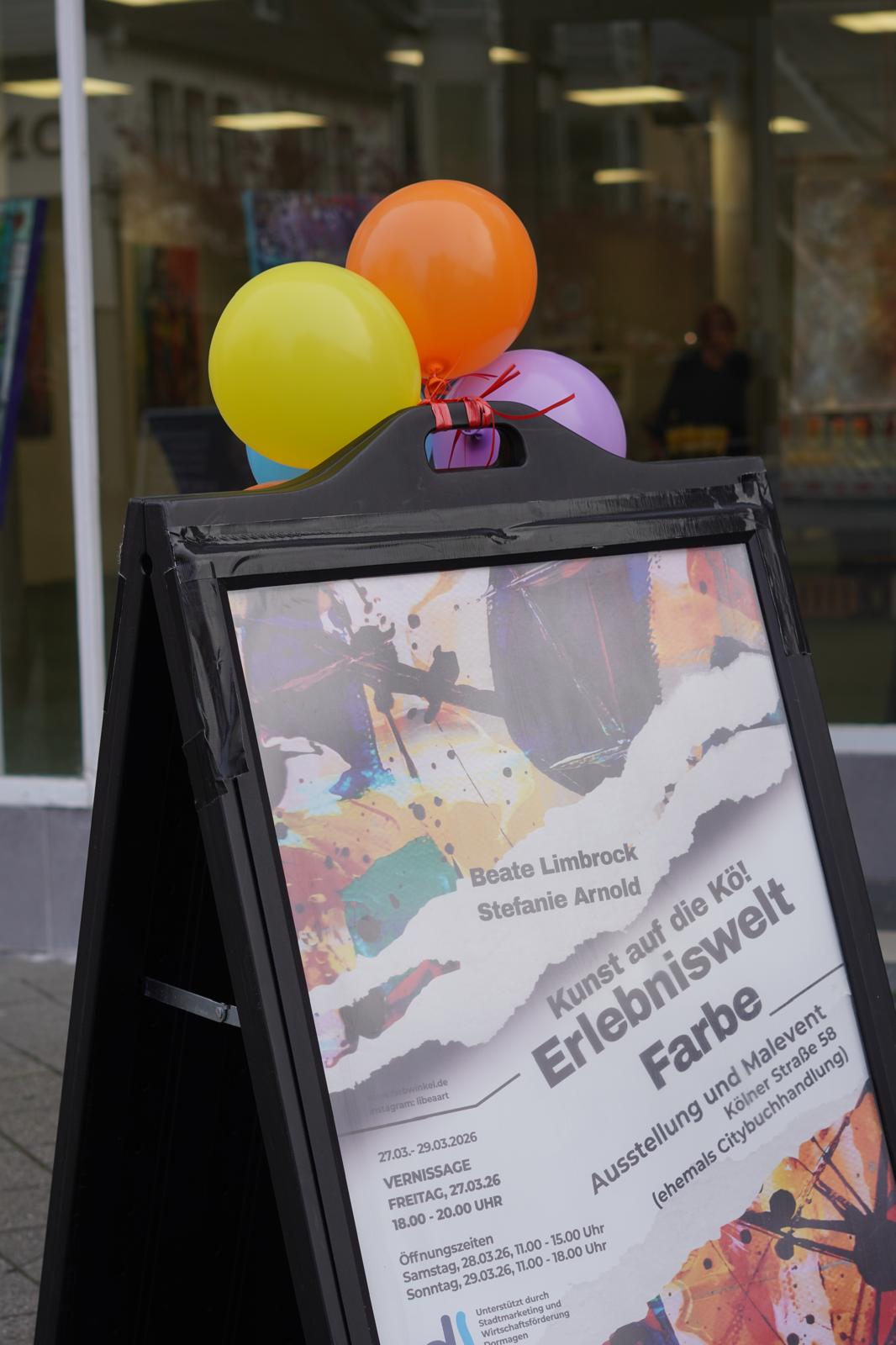 Erlebniswelt Farbe – Kunst auf die Kö!